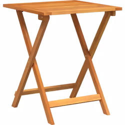 Cette table de jardin pliante vidaXL est parfaite pour tous tes repas, que ce soit à l'intérieur ou à l'extérieur. Sa forme c ...
