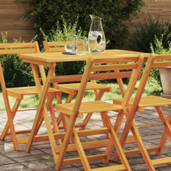 Vidaxl - Table de jardin pliante Rectangulaire 100x55x75 cm Bois massif Acacia