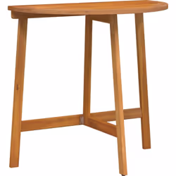 La table de jardin pliante vidaXL est un super ajout pour vos espaces extérieurs. Sa forme demi-ronde unique est parfaite pou ...