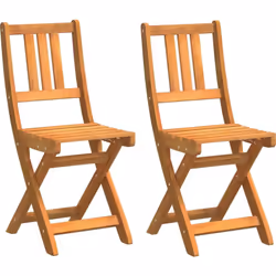 Ce set de chaises de jardin pliantes vidaXL va améliorer vos moments en extérieur. Que ce soit pour un repas décontracté sur  ...