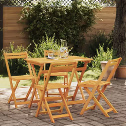Cet ensemble bistro est un super ajout à tout espace extérieur. Ça mixe le style et la fonctionnalité, rendant vos repas enco ...