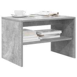 vidaXL Meuble TV gris béton 60x40x40 cm bois dingénierie unité TV console TV banc TV meuble de télévision meuble 859103