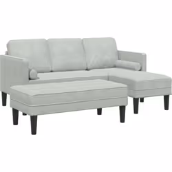 Ce Canapé de Jardin vidaXL mélange style contemporain et confort exceptionnel, c'est un super ajout à votre intérieur ou votr ...
