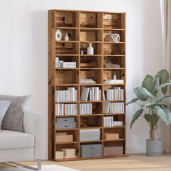 Ce meuble CD a un design moderne et stylé qui combine praticité et esthétique. Avec ses 30 compartiments spacieux, il est par ...