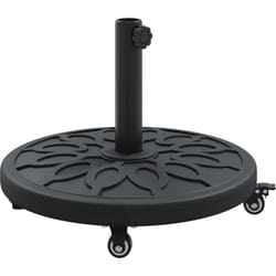 Base de Parasol avec Roues pour Poteaux Ø38-48 mm 13 kg Rond vidaXL