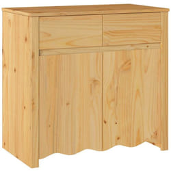 Buffet Marron 79 x 43 x 75,5 cm Bois de pin massif Vidaxl