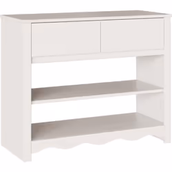Cette table console est le mélange parfait entre élégance et praticité. Super pour égayer n'importe quelle entrée ou salon. S ...