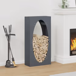 Gardez vos bûches bien rangées et faciles d'accès grâce à ce support robuste et stable pour le bois de chauffage ! Robuste et ...