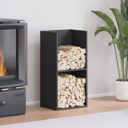 Gardez vos bûches bien rangées et faciles d'accès grâce à ce support robuste et stable pour le bois de chauffage ! Robuste et ...