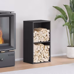 Gardez vos bûches bien rangées et faciles d'accès grâce à ce support robuste et stable pour le bois de chauffage ! Robuste et ...