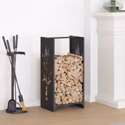 Gardez vos bûches bien rangées et faciles d'accès grâce à ce support robuste et stable pour le bois de chauffage ! Robuste et ...