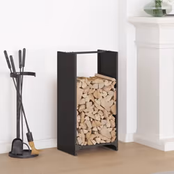 Gardez vos bûches bien rangées et faciles d'accès grâce à ce support robuste et stable pour le bois de chauffage ! Robuste et ...