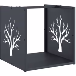 Gardez vos bûches bien rangées et faciles d'accès grâce à ce support robuste et stable pour le bois de chauffage ! Robuste et ...