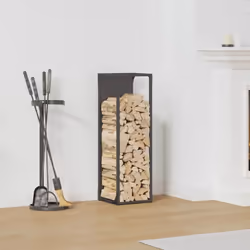 Gardez vos bûches bien rangées et faciles d'accès grâce à ce support robuste et stable pour le bois de chauffage ! Robuste et ...
