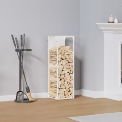 Gardez vos bûches bien rangées et faciles d'accès grâce à ce support robuste et stable pour le bois de chauffage ! Robuste et ...