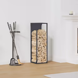 Gardez vos bûches bien rangées et faciles d'accès grâce à ce support robuste et stable pour le bois de chauffage ! Robuste et ...