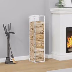 Gardez vos bûches bien rangées et faciles d'accès grâce à ce support robuste et stable pour le bois de chauffage ! Robuste et ...