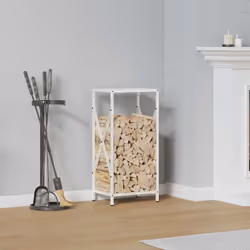 Gardez vos bûches bien rangées et faciles d'accès grâce à ce support robuste et stable pour le bois de chauffage ! Robuste et ...