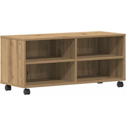 Vidaxl - Meuble tv Marron 90 x 35 x 35 cm Bois d'ingénierie