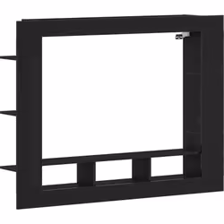 Ce meuble TV en chêne noir lisse vous propose une solution stylée et moderne pour votre salon ou bureau. Avec son look épuré ...