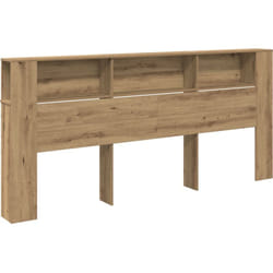 Tête de lit armoire chêne artisanal 220x18,5x104,5 cm Vidaxl