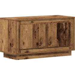 Vidaxl - Meuble tv en vieux bois 80x35x45 cm en bois aggloméré