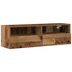 Vidaxl - Meuble tv mural Bois ancien 100 x 30 x 30 cm Bois d'ingénierie