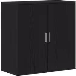 Ce meuble TV en bois d'ingénierie au style rustique est une super option de rangement qui améliore vraiment n'importe quelle  ...