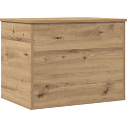 Vidaxl - Coffre de rangement avec couvercle Chêne Artisan 60x42x46 cm Bois d'ingénierie