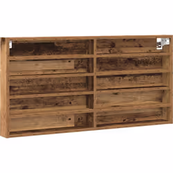 Cette étagère rustique est super chouette pour exposer vos objets préférés tout en gardant l'espace en ordre. Admirez le char ...