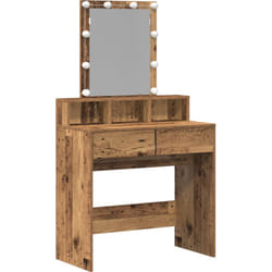 Coiffeuse Bois Ancien 80 x 41 x 144,5 cm Bois d'ingénierie Vidaxl