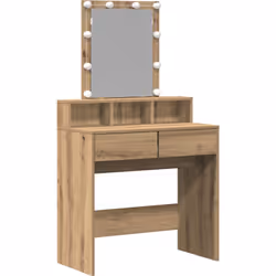 Cette coiffeuse contemporaine en chêne artisanal allie style et utilité, elle est un super ajout pour n'importe quelle chambr ...