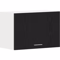 Cette armoire murale de cuisine en chêne noir moderne est une façon stylée et pratique d'organiser ta cuisine. Avec son look ...
