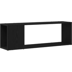 Bibliothèque noire en chêne, 100x24x32 cm, en bois d'ingénierie Vidaxl
