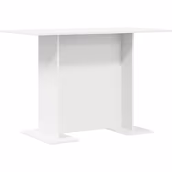 Cette table à manger est une pièce moderne rectangulaire qui allie style et fonction dans votre salle à manger. Fabriquée en  ...