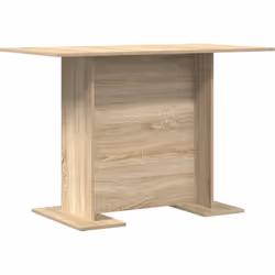 Cette Table à Manger Rectangulaire 4 Places est un indispensable pour toute salle à manger ou cuisine moderne. Elle a un styl ...