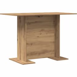 Cette table à manger rectangulaire moderne est le mélange parfait entre fonction et style. Parfaite pour des repas conviviaux ...