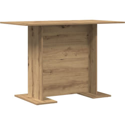 Vidaxl - Table de salle à manger en chêne artisanal 110x60x75 cm en bois d'ingénierie