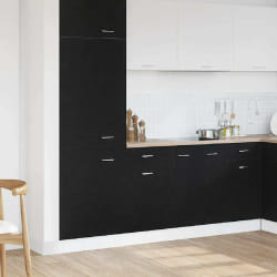 vidaXL Armoire de Tiroir Inférieure Chêne noir 40 x 46 x 81.5 cm