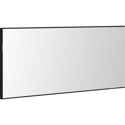 Vidaxl - Armoire de miroir de salle de bain avec lumière led Chêne Noir 80x37 cm