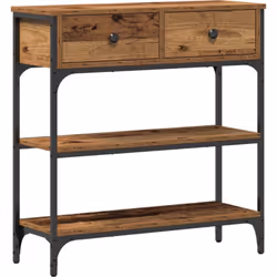 Cette table d'appoint s'intègre facilement dans plein de styles, surtout le style industriel avec une touche rustique. Sa fin ...