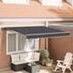 Auvent Rétractable automatique vidaXL Anthracite 300x250 cm 3329934