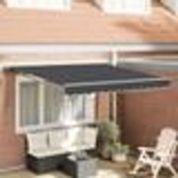 Auvent Rétractable automatique vidaXL Anthracite 300x250 cm 3329934