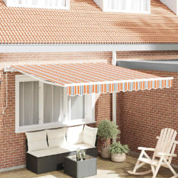 vidaXL Auvent Rétractable 300 x 250 cm Multicolore