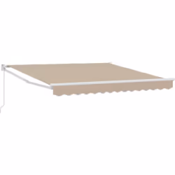 Cet auvent rétractable est génial pour fournir de l'ombre et protéger les espaces extérieurs, comme les patios et terrasses,  ...