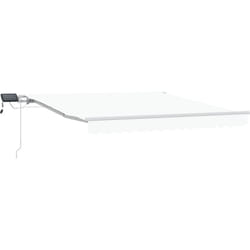 Vidaxl - Auvent Rétractable with Blanc 300 x 250 cm Blanc