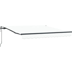 Vidaxl - Store banne automatique rétractable blanche de 300 x 250 cm