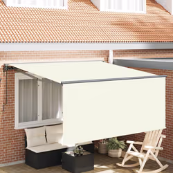 Auvent Rétractable Crème Et Anthracite 350 X 250 Cm Vidaxl - Vue supplémentaire 2