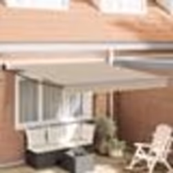 vidaXL Auvent Rétractable Automatique Beige 350x250 cm 3330350