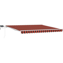 Vidaxl - Store with Orange et marron 400 × 300 cm orange et marron